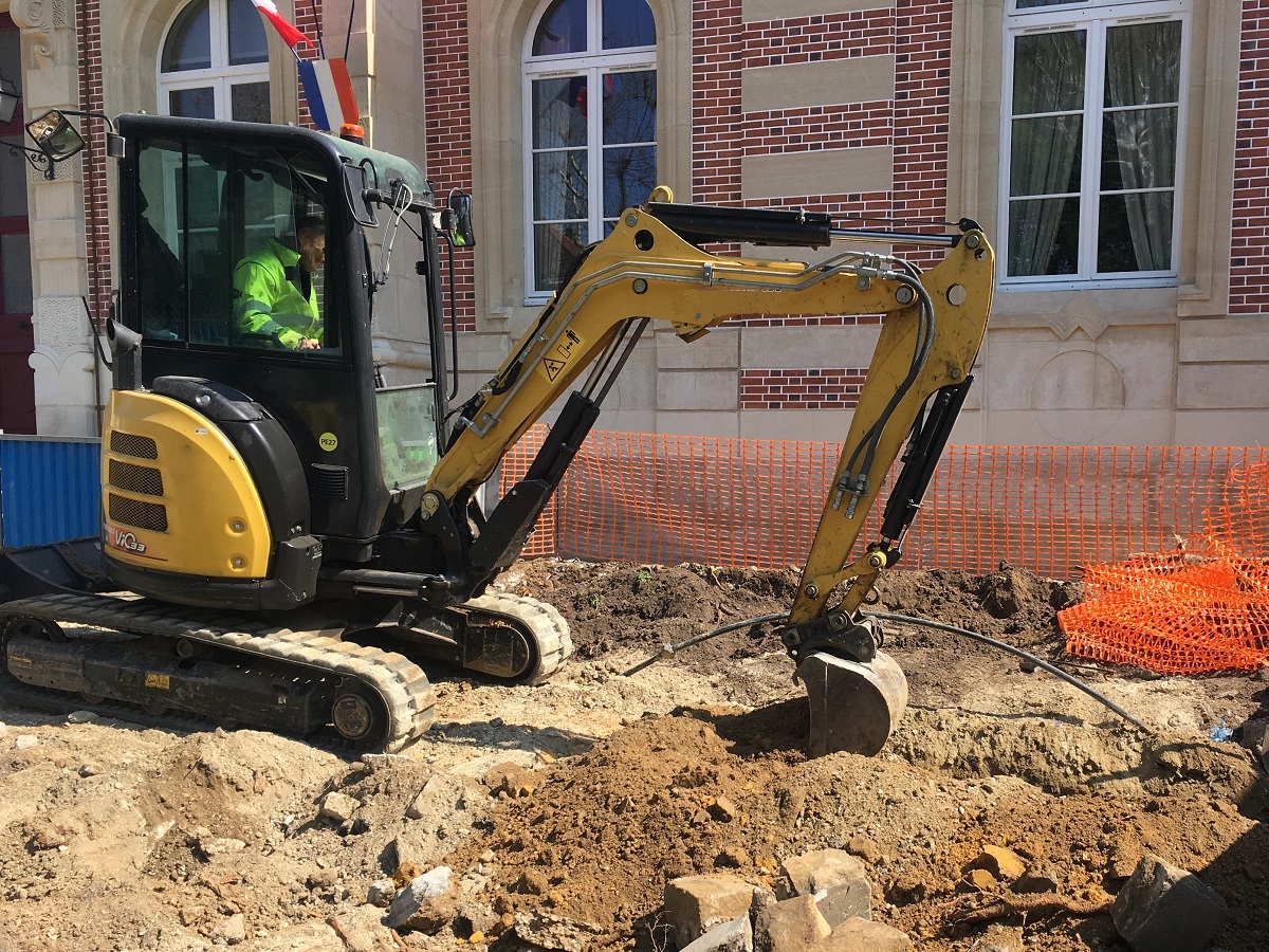 Terrassement pour aménagement paysager à Boissy-Saint-Léger(94)